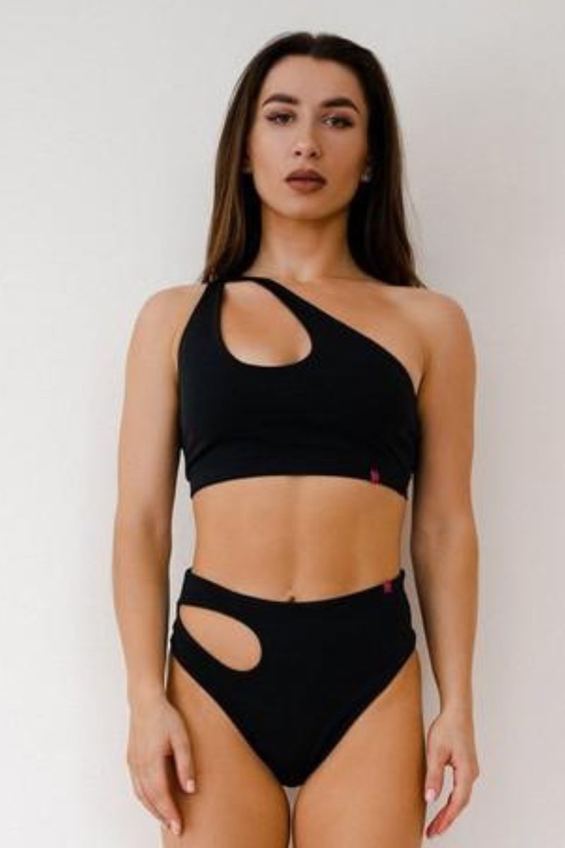 Pole Addict Mesmerized Bottom - Black-Pole Addict-Pole Junkie