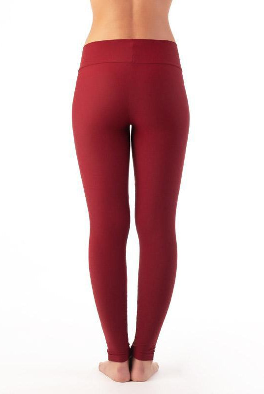 Dragonfly Adrianna Leggings - Burgundy-Dragonfly-Pole Junkie