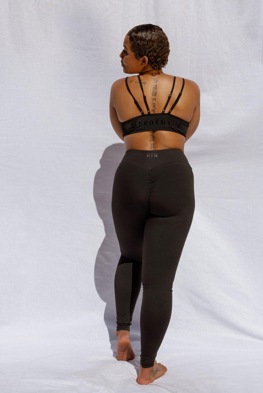 Creatures of XIX InstaBaddie Leggings - Black-Creatures of XIX-Pole Junkie