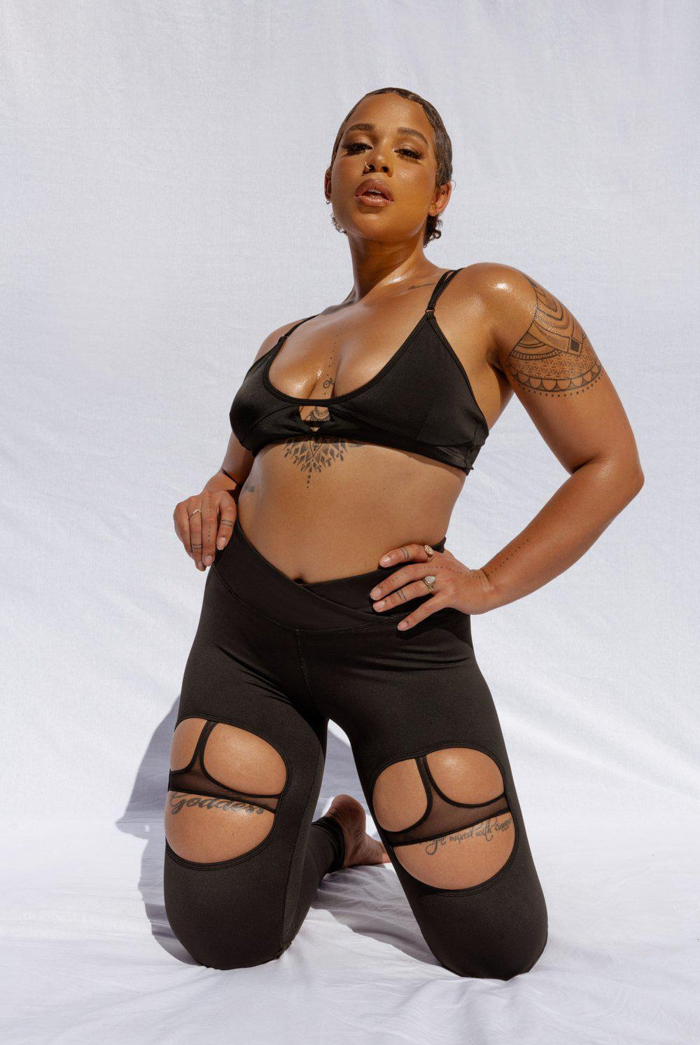Creatures of XIX BaddieBabe Top - Black-Creatures of XIX-Pole Junkie