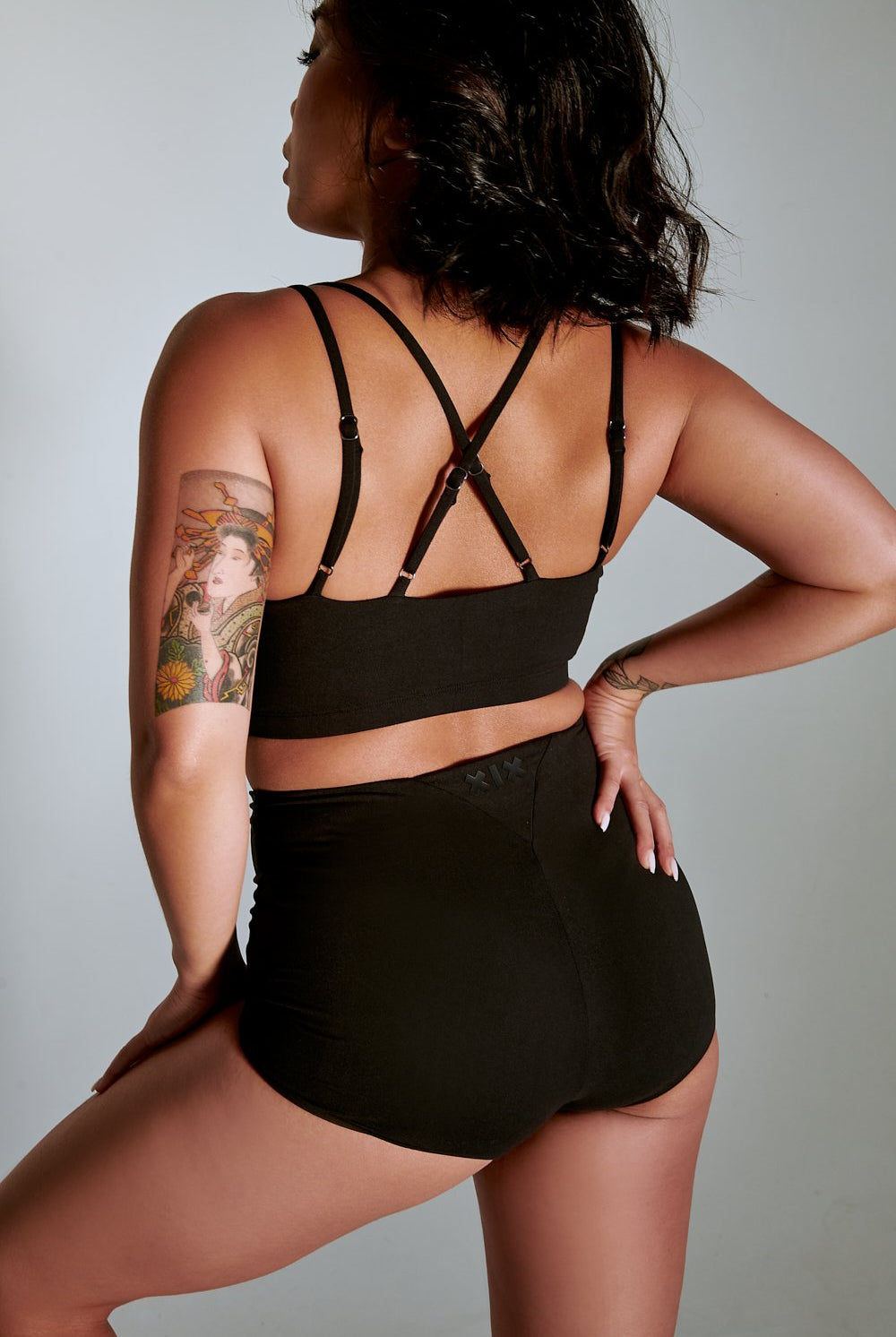 Creatures of XIX LuxLounge Booty Shorts - Black-Creatures of XIX-Pole Junkie