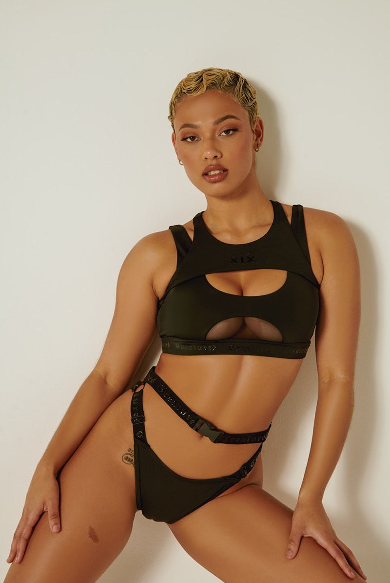 Creatures of XIX InstaBaddie Top - Black-Creatures of XIX-Pole Junkie