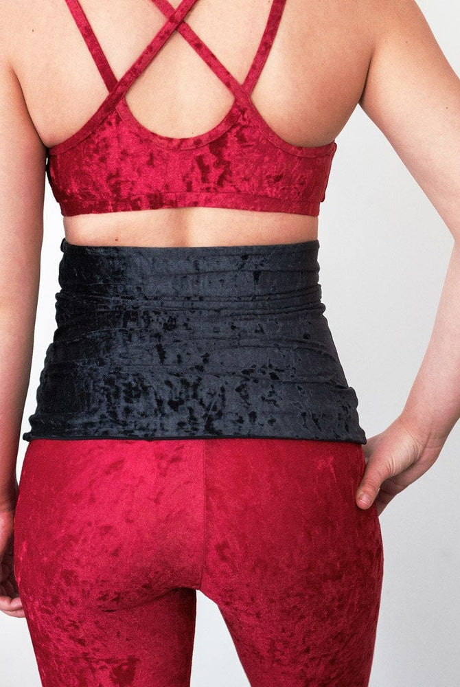 Dragonfly Back Warmer - Velvet Black-Dragonfly-Pole Junkie