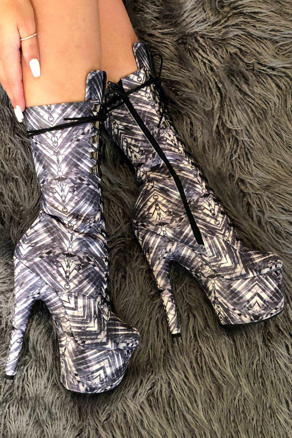 Hella Heels Cult Boots - 7inch-Hella Heels-Pole Junkie