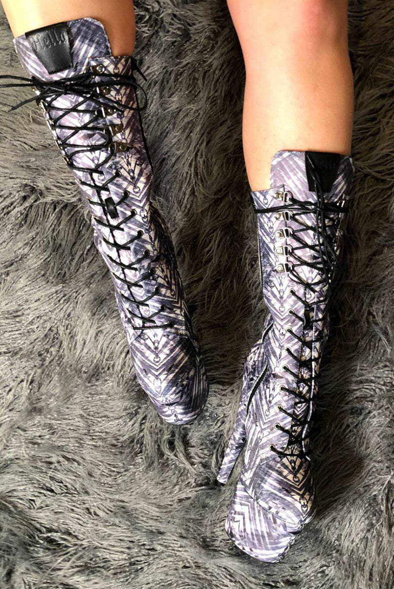 Hella Heels Cult Boots - 7inch-Hella Heels-Pole Junkie