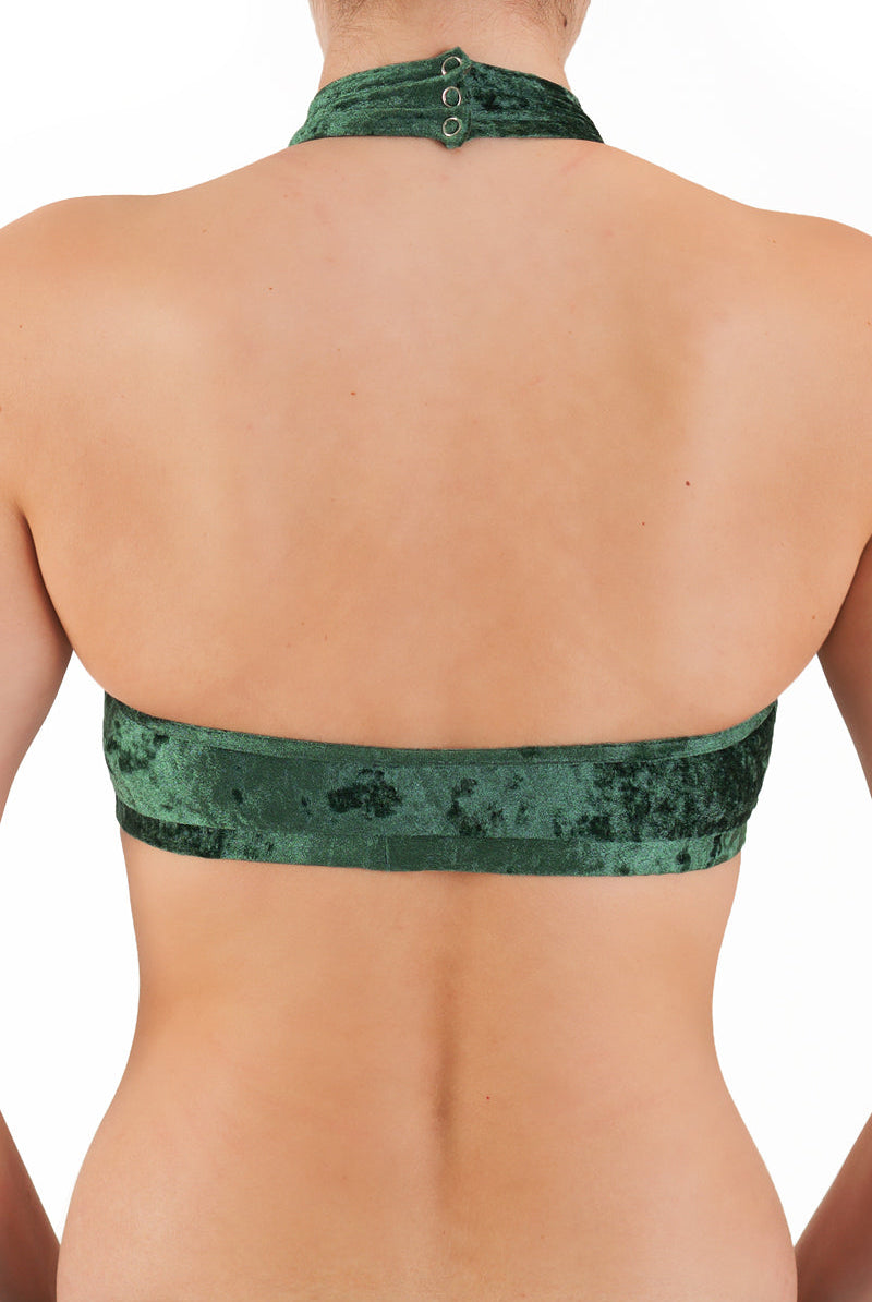 Dragonfly Lisette Top - Velvet Emerald-Dragonfly-Pole Junkie