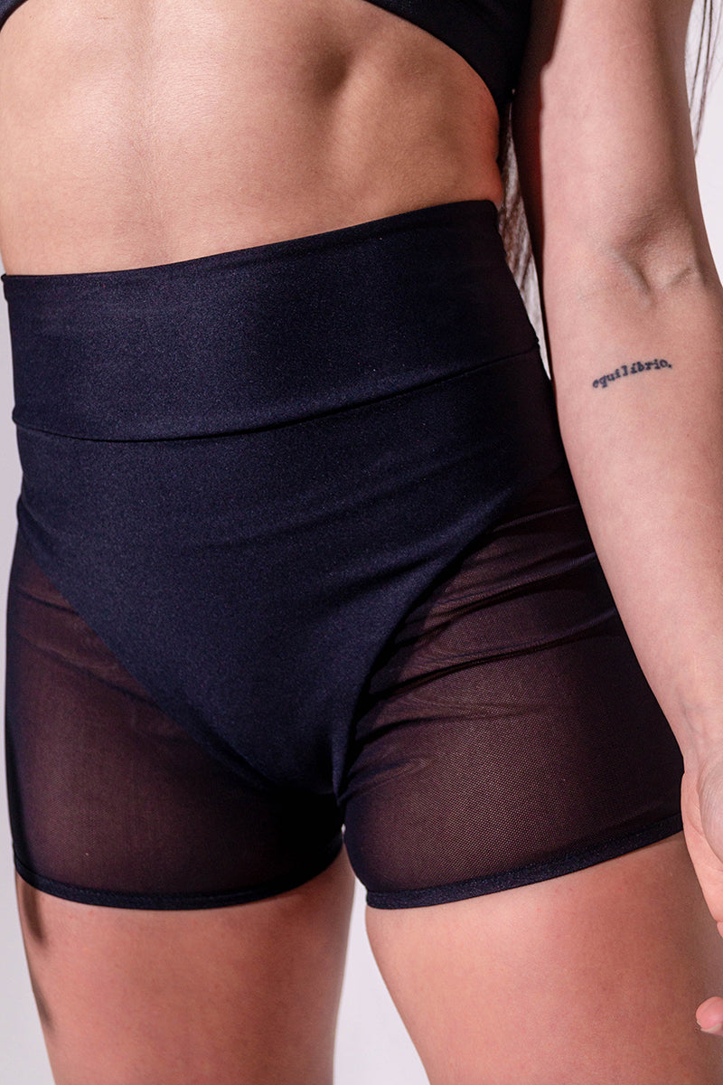 Sorte Mirage Bottoms - Black-Sorte-Pole Junkie