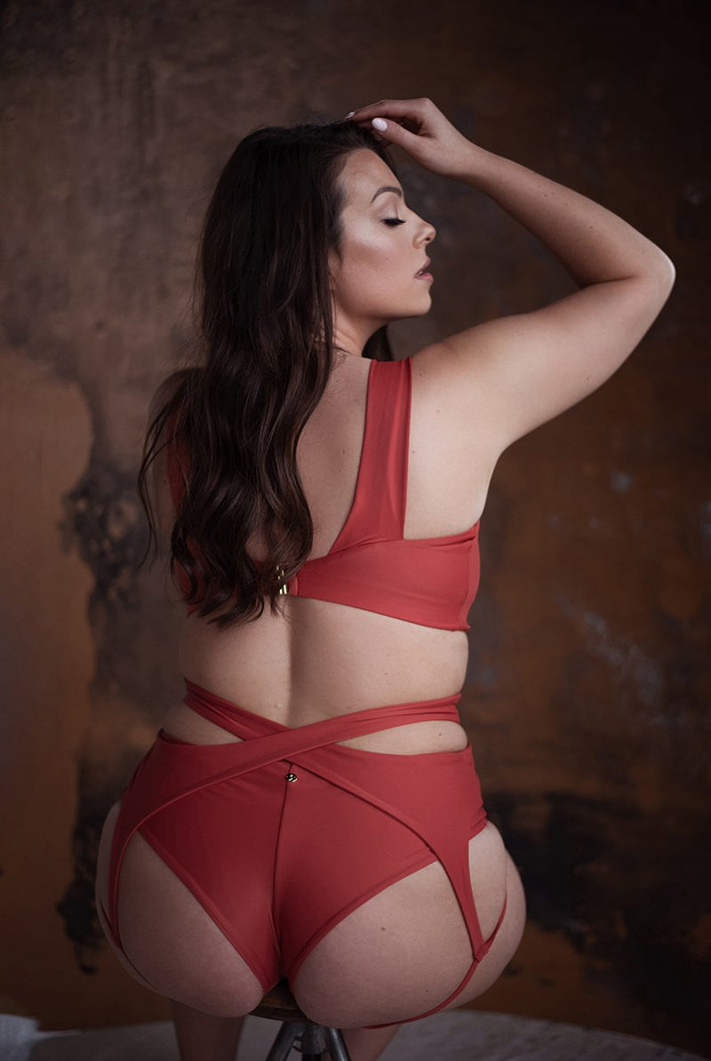 Sway Candice Shorts - Rusty Jasper-Sway-Pole Junkie