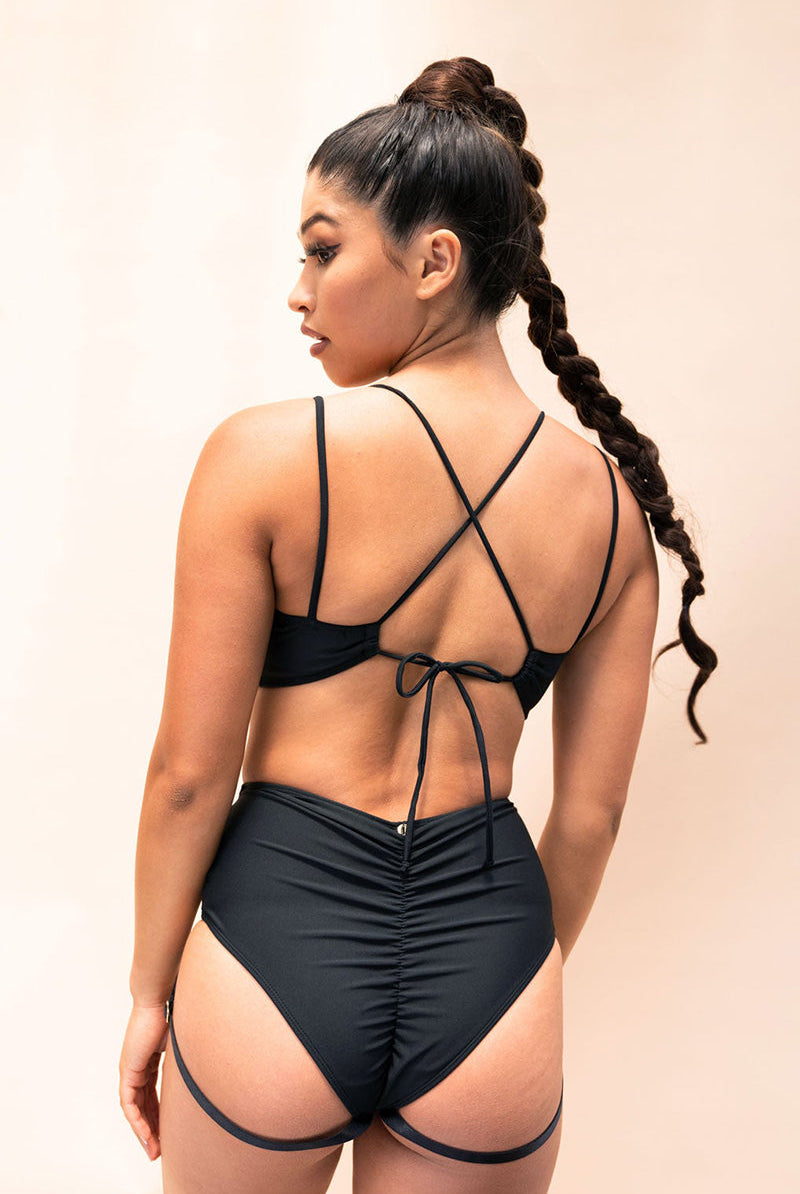 Lunalae Amelia Top - Recycled Black-Lunalae-Pole Junkie