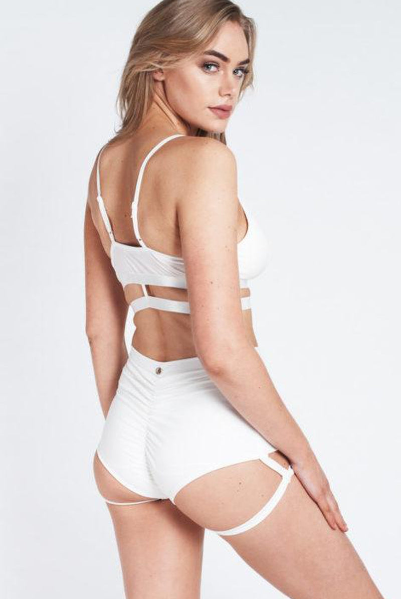 Lunalae Bella Top - White-Lunalae-Pole Junkie