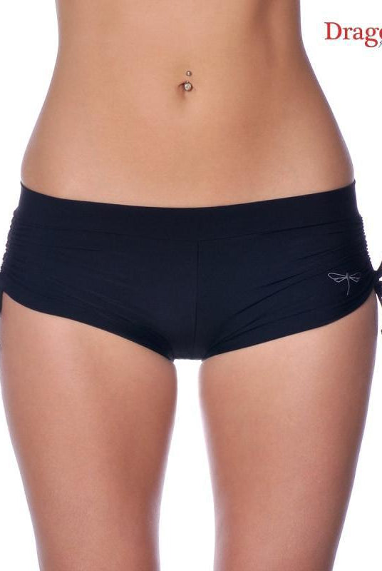 Dragonfly Emily Shorts - Black-Dragonfly-Pole Junkie