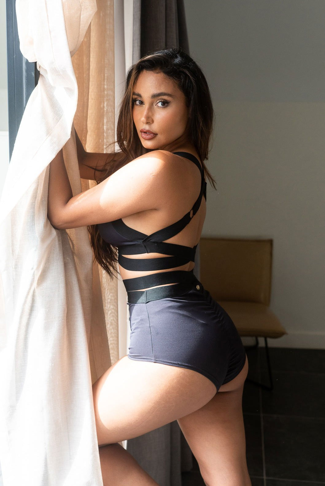 Lunalae Fallon Top - Recycled Black-Lunalae-Pole Junkie