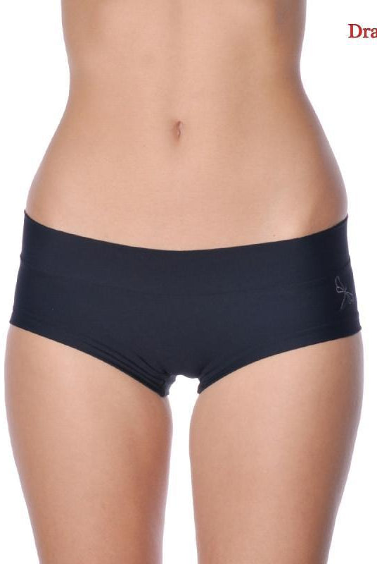 Dragonfly Hot Pants - Black-Dragonfly-Pole Junkie