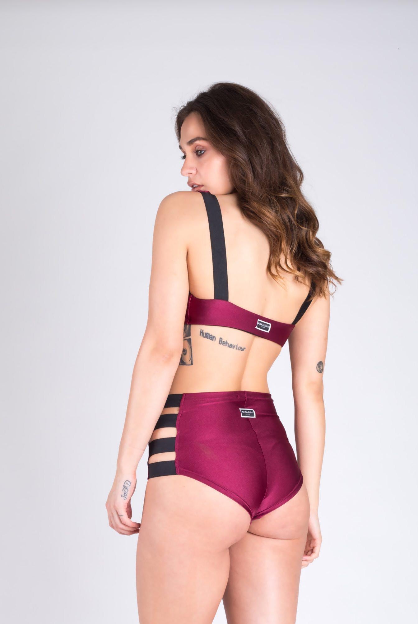 Paradise Chick High Waisted Shorts - Cherry-Paradise Chick-Pole Junkie