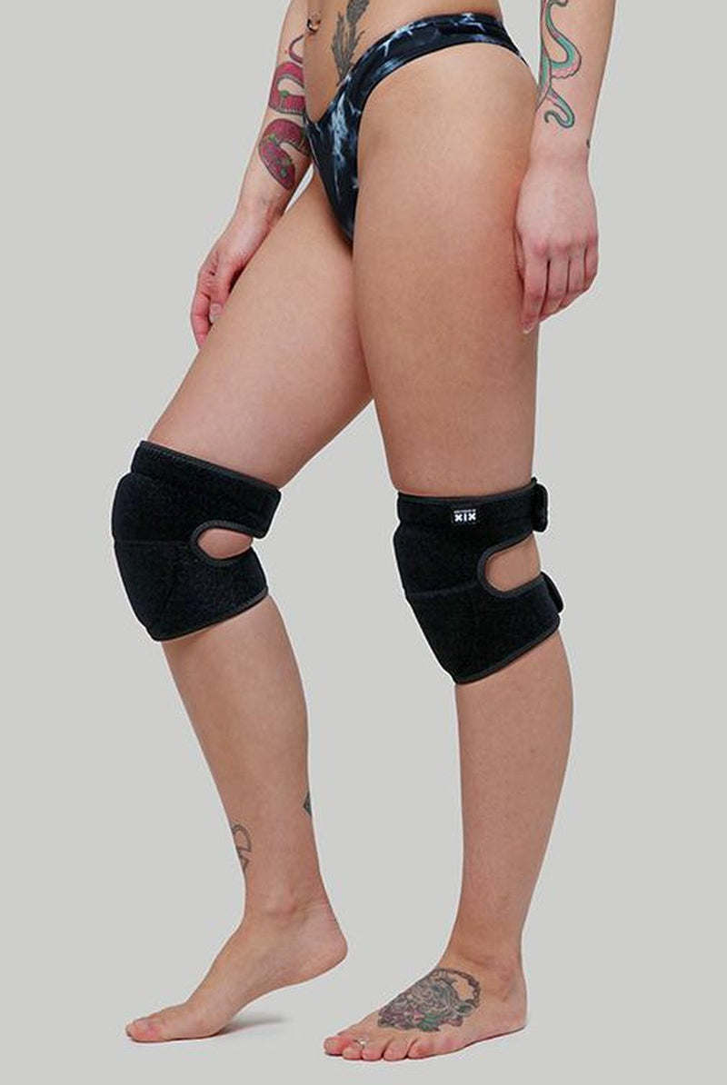 Creatures of XIX Velcro Kneepads - Black Panther-Creatures of XIX-Pole Junkie