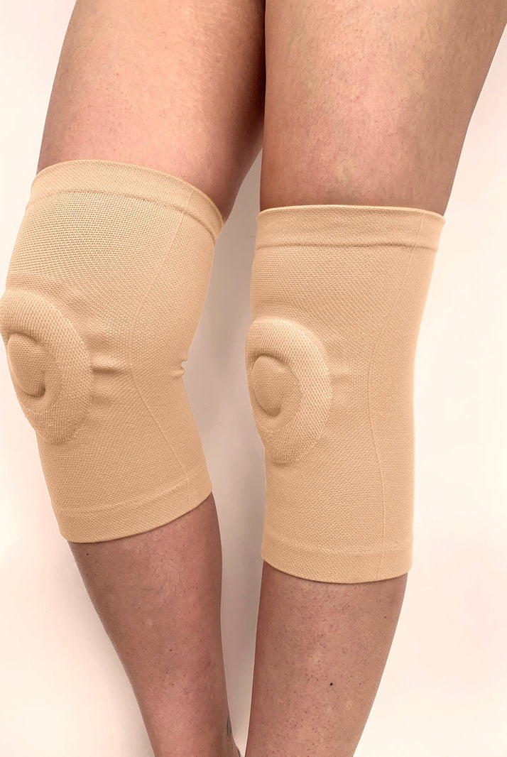 Lunalae Gel Kneepads - Beige-Lunalae-Pole Junkie
