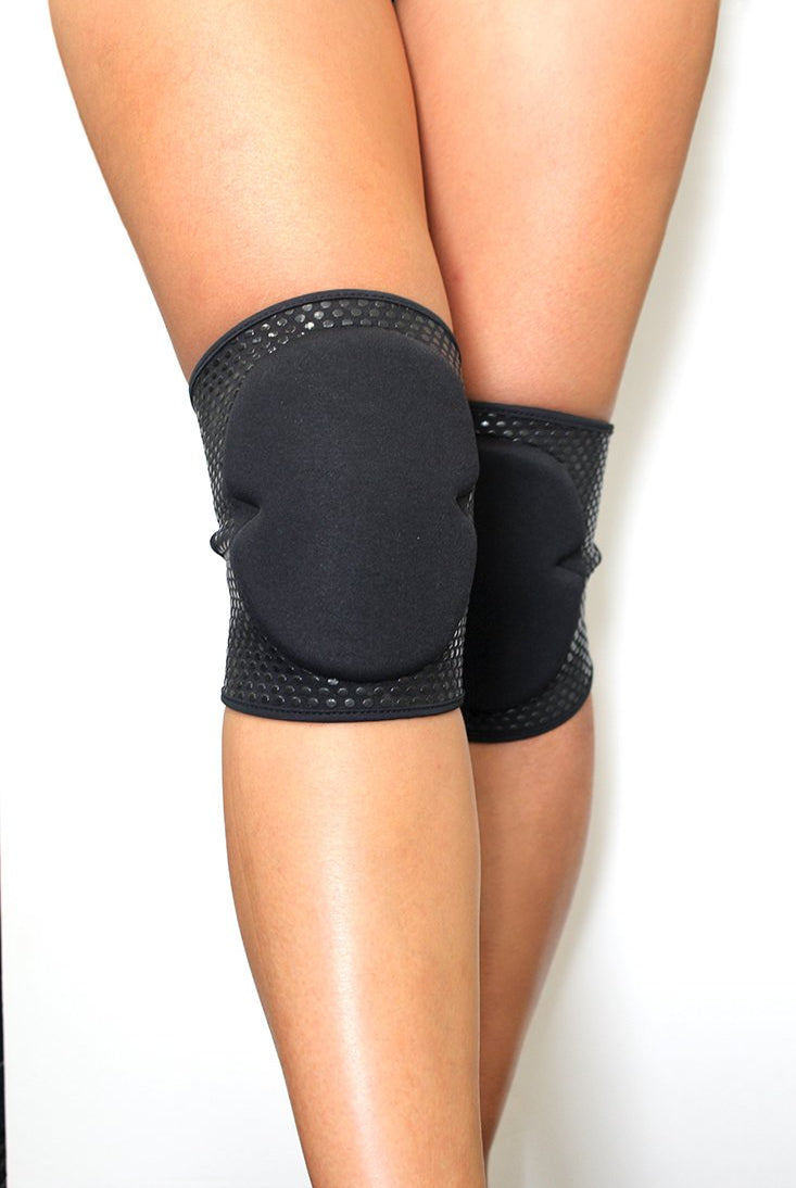 Lunalae Sticky Silicone Kneepads - Black-Lunalae-Pole Junkie
