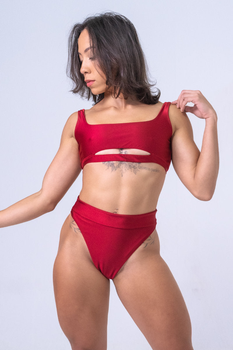 Sorte Spirit Top - Poppy Red-Sorte-Pole Junkie