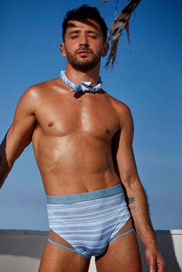 Rolling Alpha High Waist Hot Pants - Wave-Rolling-Pole Junkie