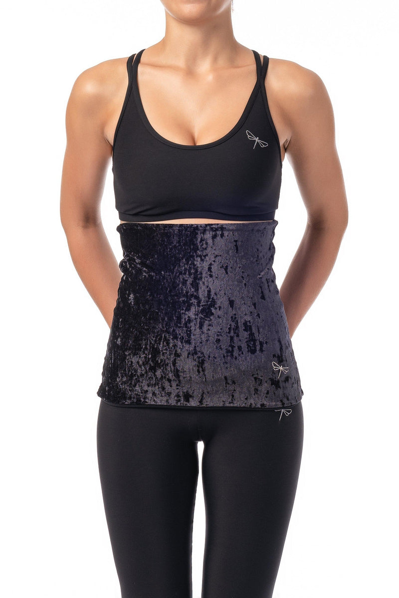 Dragonfly Back Warmer - Velvet Black-Dragonfly-Pole Junkie