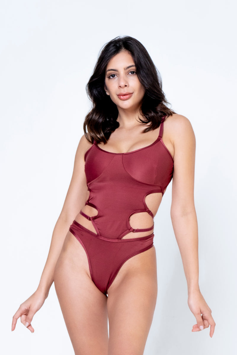 Sorte Dreamer Bodysuit - Burgundy