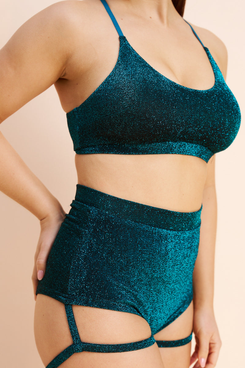 Lunalae Athena Top - Ocean Shimmer