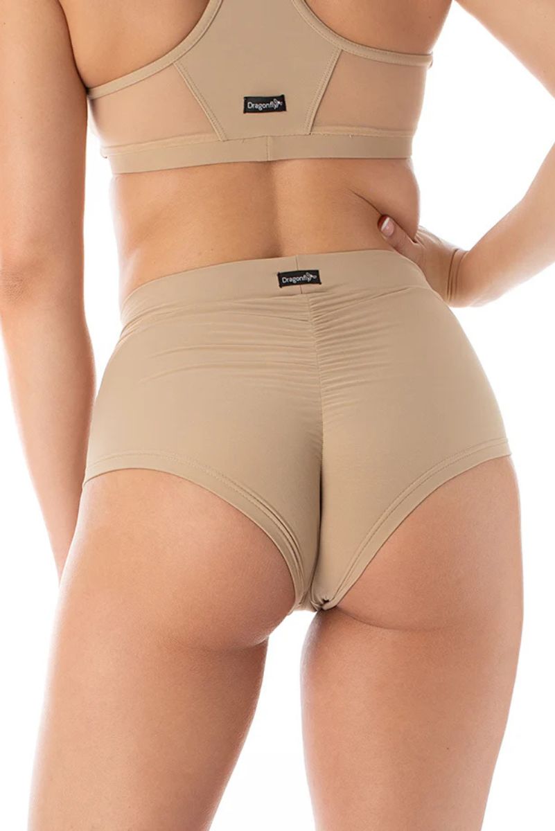 Dragonfly Monica Mesh Shorts - Sand