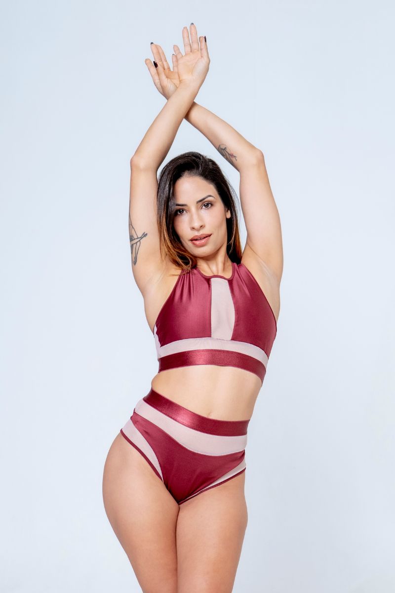 Sorte Dream Trance Bottoms - Burgundy