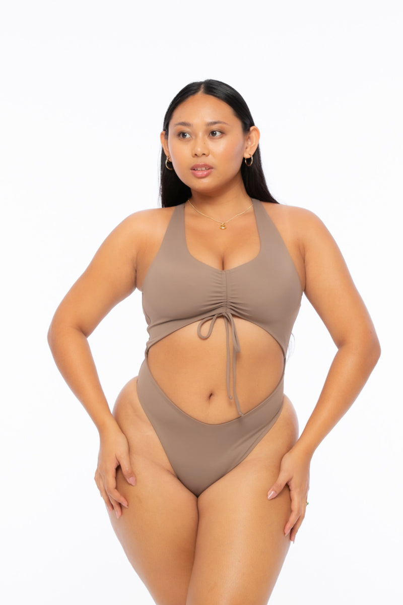 Nona Perkasa Hotline Bodysuit - Mocha