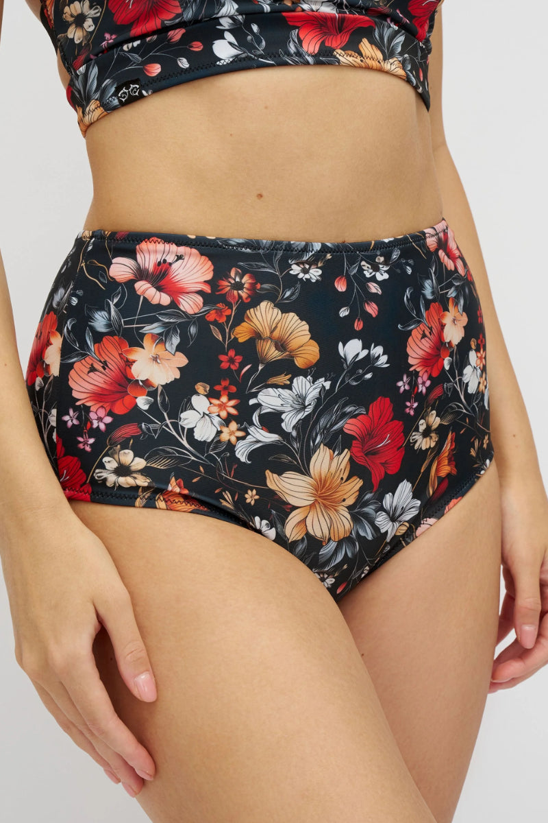 Shark Polewear High Waist Shorts - Bloom