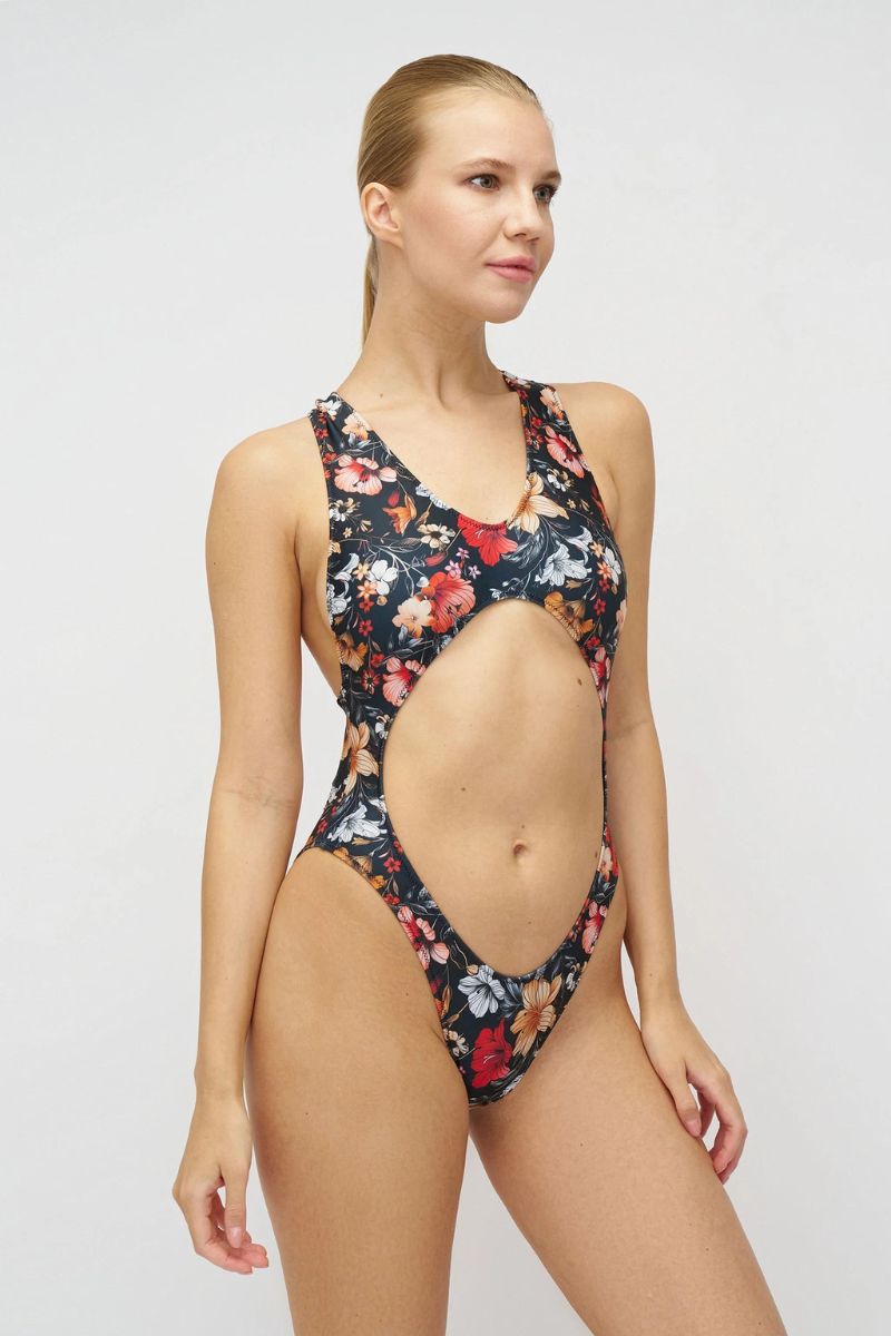 Shark Polewear Vashkelita Bodysuit - Bloom