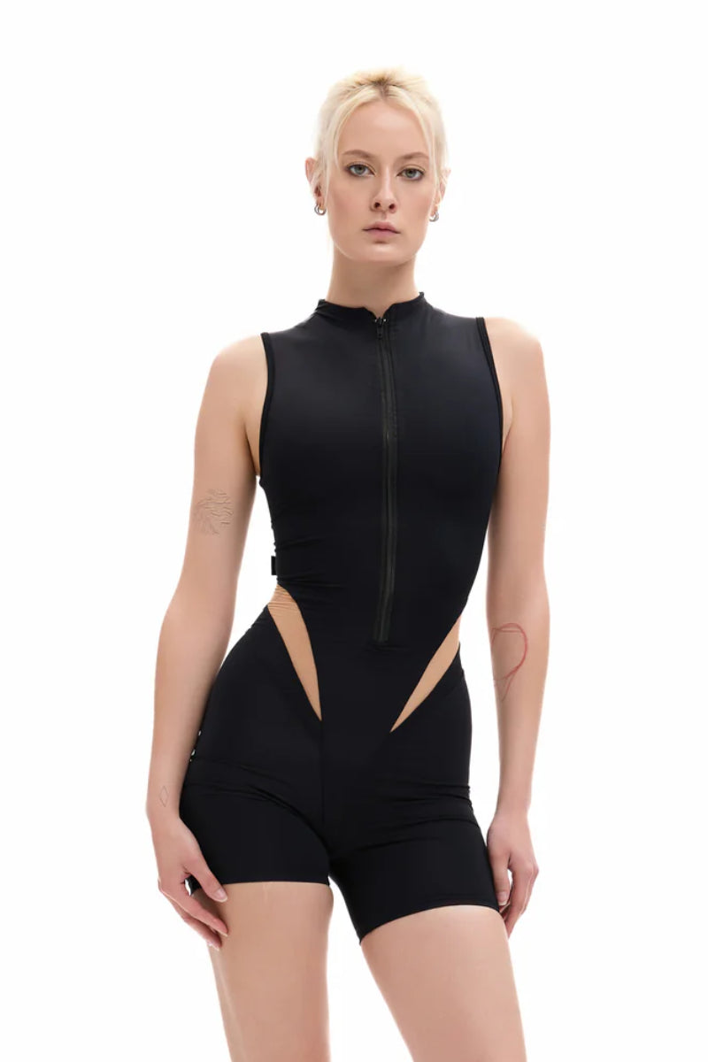 MÆD Valkyrie 2.0 Catsuit - Black/Sand