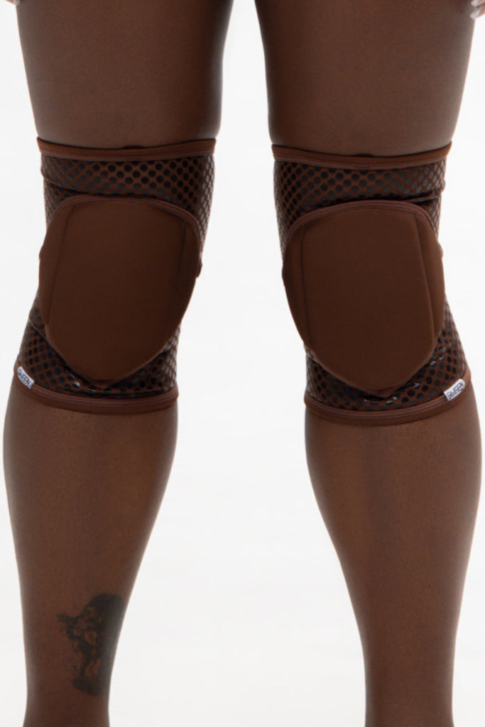 Queen Wear Grippy Kneepads - Cacao