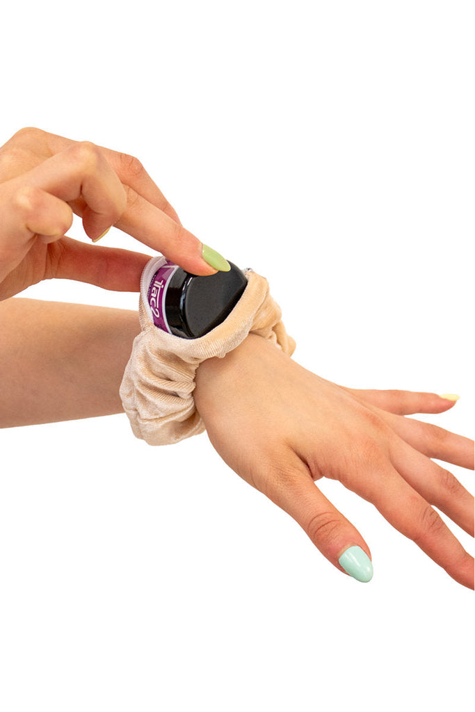 Pole Junkie Zipper Scrunchie - Moonstone