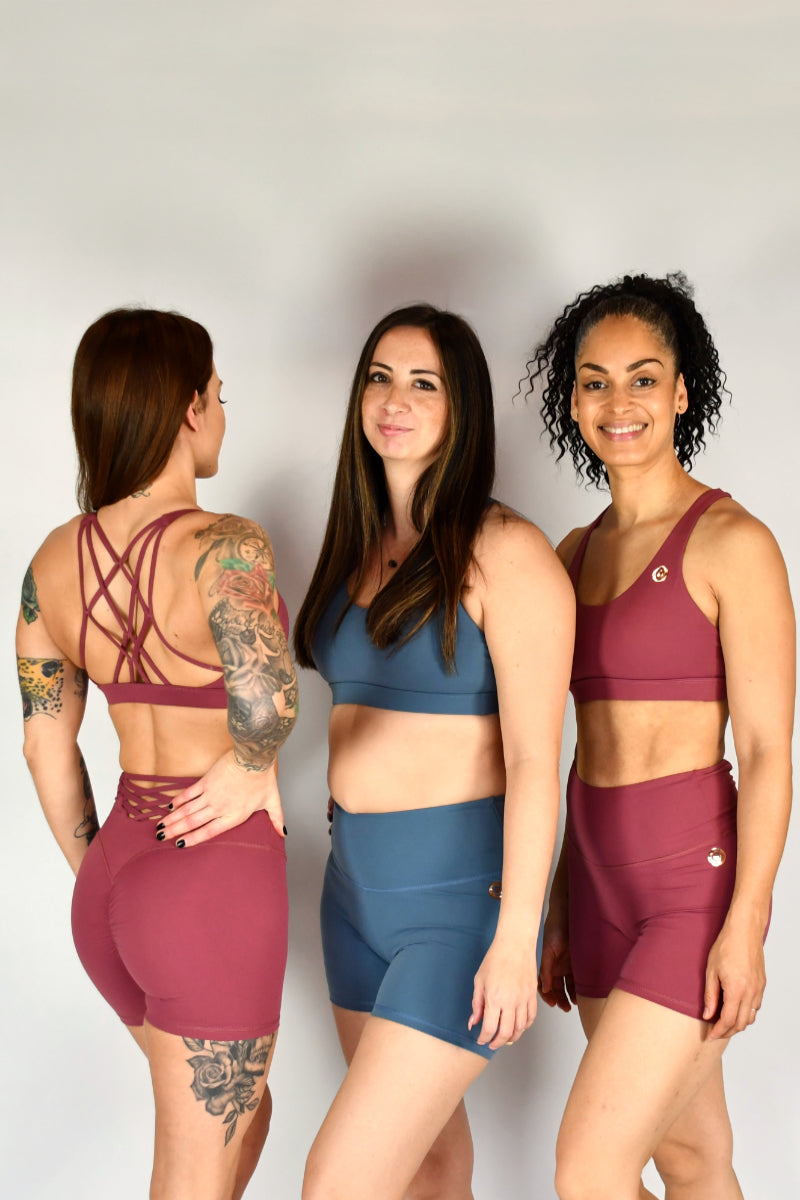 Olra Activewear Signature Sports Bra - Petrol