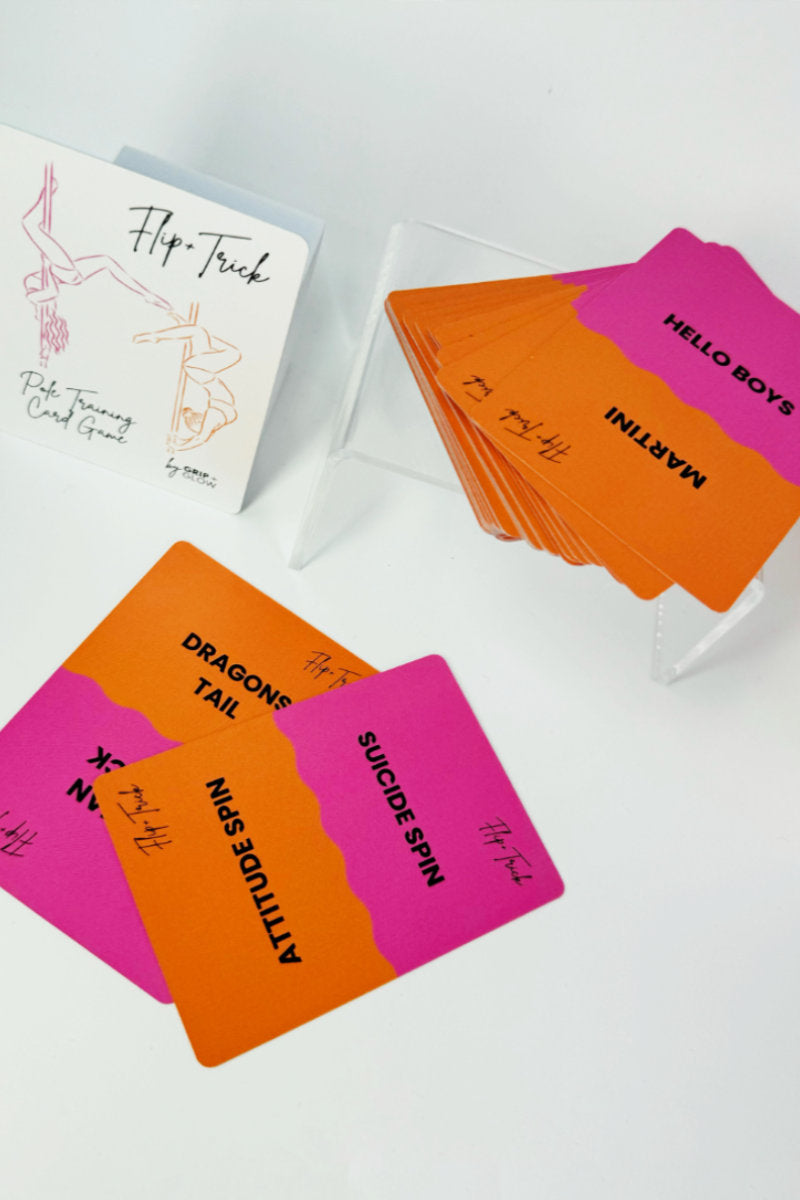 Grip + Glow FLIP + TRICK Training Cards Game