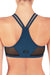 Dragonfly Victoria Sports Bra - Petrol Mesh-Dragonfly-Pole Junkie