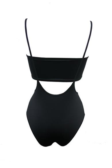 Hamade Activewear High Waisted Sling Bottoms - Black-Hamade Activewear-Pole Junkie