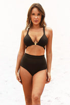 Lunalae High Waist Shorts - Black-Lunalae-Pole Junkie