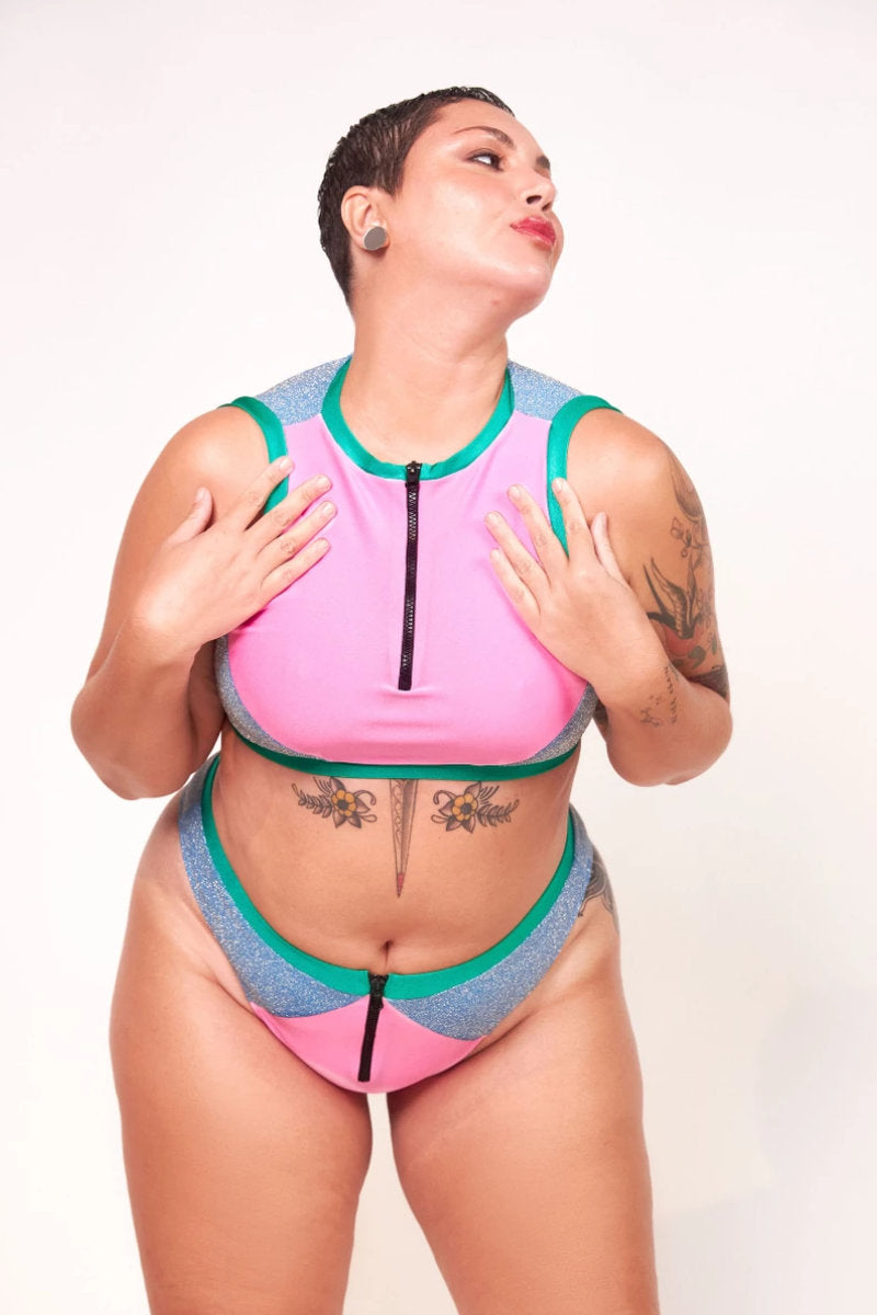 Rolling Bonde Samba Shorts - Pastel-Rolling-Pole Junkie