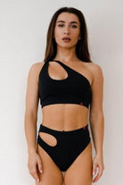 Pole Addict Mesmerized Top - Black-Pole Addict-Pole Junkie