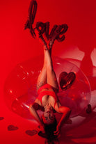 Pole Addict Bliss Top - Red-Pole Addict-Pole Junkie