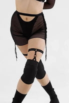 Queen Knee Pads - Black Elite-Queen Accessories-Pole Junkie