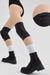 Queen High Matter Knee Pads - Sleek Black-Queen Accessories-Pole Junkie