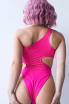 Pole Addict Mesmerized Bodysuit - Neon Pink-Pole Addict-Pole Junkie