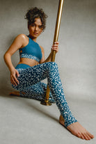 Creatures of XIX Gecko Grip Leggings - Twilight Leopard-Creatures of XIX-Pole Junkie