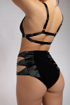 CXIX Aphrodite Triangle Top - Black-Creatures of XIX-Pole Junkie