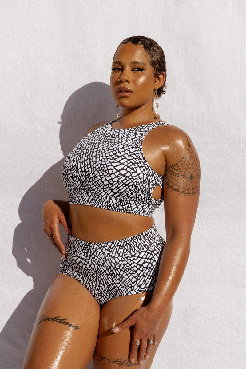 CXIX Nyx SAFARI Top - Elephant Print-Creatures of XIX-Pole Junkie