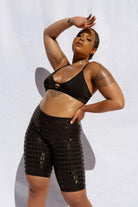 Creatures of XIX Gecko Grip Biker Shorts - Black-Creatures of XIX-Pole Junkie