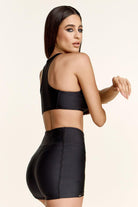 Paradise Chick Florida Basic Shorts with Pocket - Black-Paradise Chick-Pole Junkie